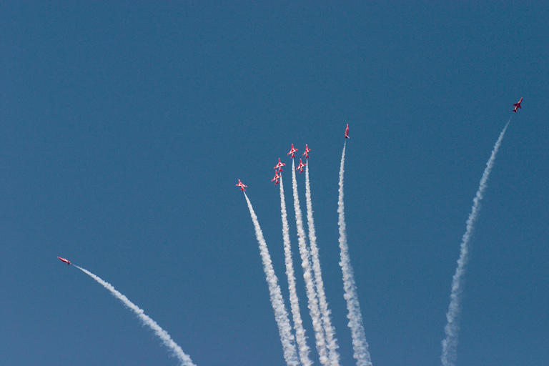 Red Arrows, Royal International Air Tatoo 2006